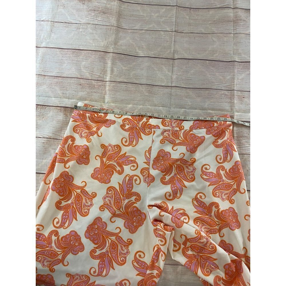 Eloquii Women's Patterned Colorful Crop Pants - 26 - Picture 8 of 13